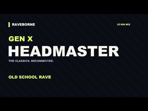 GEN X HEADMASTER mix artwork
