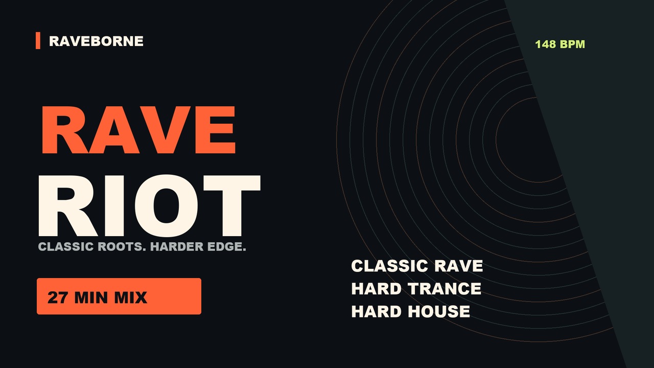 RAVE RIOT mix artwork
